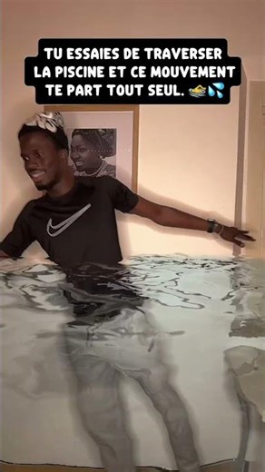 POV : tu voulais juste traverser la piscine… #france #shortvideo #memes #humour