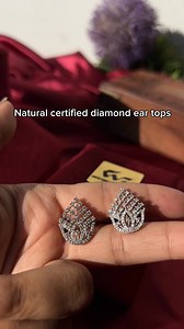 certified diamond ear tops are now available ✨ dm to order 🛍️ or do visit our store at kichhapokhari ,newroad, ktm ✨#whitefeatherjewelry #diamondjewelry #diamondproducts #business #jewlleryshop #nepal #reels #viral #trendingreels #insta #businessreels #love #fbreelsfypシ゚ #fbreelsfypシ゚viralシ #viral #gold #diamonds | White feather's Jewellery