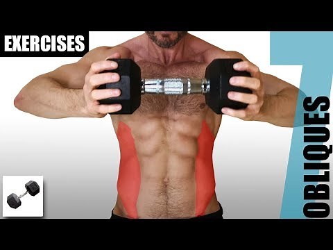 7 OBLIQUE EXERCISES YOU CAN DO WITH ONLY ONE DUMBBELL
