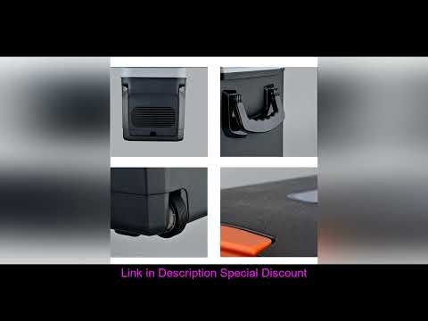 35L Mini Car Refrigerator With Freezer DC12/DC24V Outdoor And Home Dual Use Portable Mini Fridge For