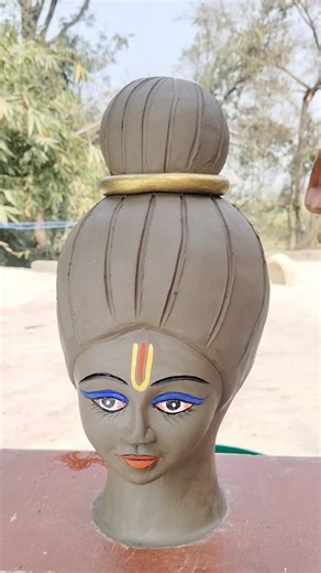 hanuman ji mitti murti makings/ hanuman idol makings/hanuman clay making #shorts#video#making#shorts