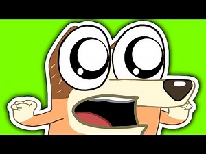 BLUEY TRY NOT TO LAUGH