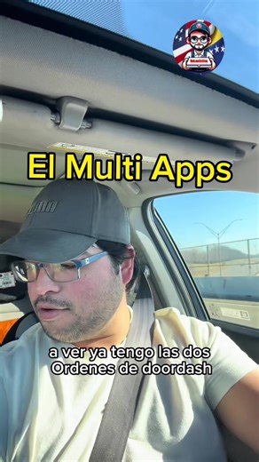 El multi apps 😂😂 Sígueme 👍 #doordash #über #instacart #sparkdriver | doordash
