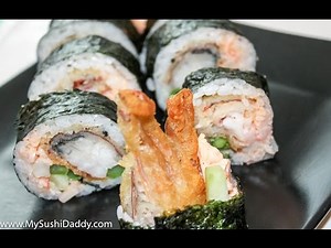 How to Make a Spider Sushi Roll Recipe with Tempura Soft Shell Crab