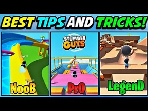 THE BEST TIPS & TRICKS FOR STUMBLE GUYS | Stumble Guys: Multiplayer Royal
