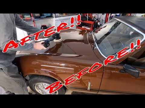 What Was Used To Completely Restore This Paint? 1977 TRIUMPH SPITFIRE!! Paint Correction!