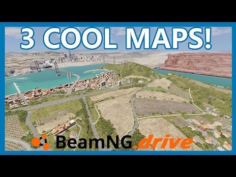 BeamNG.drive | 3 Cool Maps!