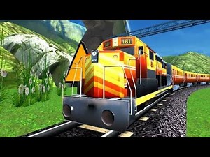 Train Simulator 3D - Real Train Driving Game - Train Games 2025 Gameplay