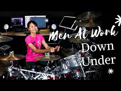 Men At Work ~ Down Under // Drum cover by Kalonica Nicx