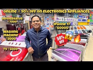 95%OFF | Cheapest Electronic & Homeappliances | Geyser, Fridge, Heater, Bulb | All phone - iPhone 17