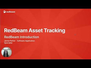 Introduction to RedBeam Software - RedBeam Asset Tracking