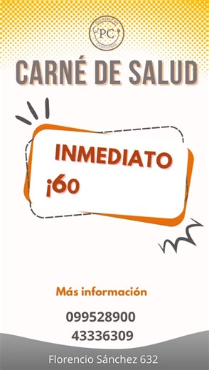 1.3K views | ¡Obtén tu Carné en 60 minutos! ¡En Laboratorio Psicofísico Canelones! SIN AGENDA PREVIA Costo por ENTREGA INMEDIATA $1300 Costo por ENTREGA EN EL DÍA $1000 Teléfonos  099528900 ☎️43336309  Florencio Sánchez 632 esq Tomas Berreta, Ciudad de Canelones. | 90.1 Fm Ideal | Facebook