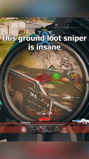 This ground loot sniper is INSANE on REBIRTH ISLAND 🏝️😍 #shorts
