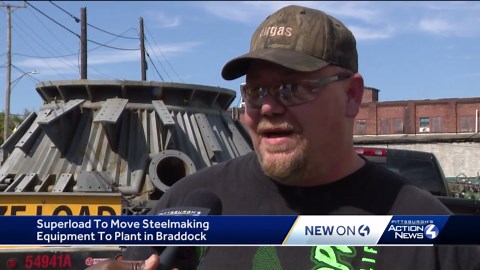 150-ton superload will drive through multiple Pennsylvania counties