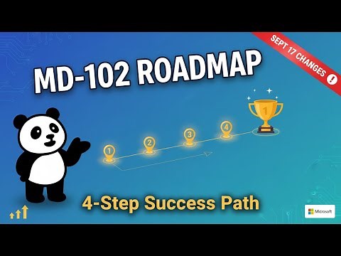 How To Pass The Microsoft MD-102 Exam Easily!