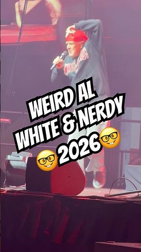 White & Nerdy Pt3 WEIRD AL YANKOVIC June 14, 2026 Louisville KY @b‪@bladerope‬#WeirdAI​⁠