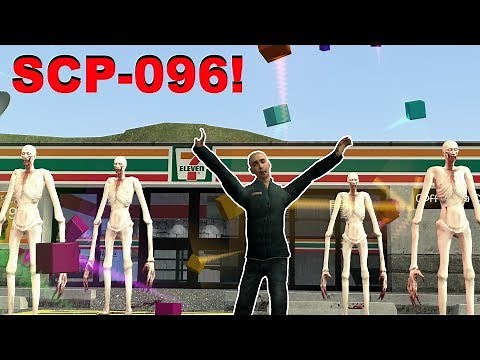 SCP-096 IN 7 ELEVEN MAP! - Garry's mod Sandbox