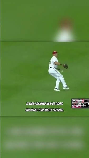 Rick Ankiel Throws a 300 Foot Strike From Centerfield
