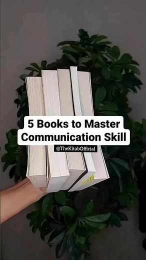 5 Books to master your communication skill