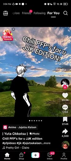 Jujutsu Kaisen Yuta Okkotsu PFP Ideas: Chill & Cool Anime Profiles