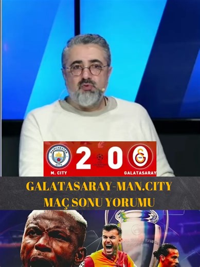 Galatasaray-Man.City Maç Sonu Serdar Ali Çelikler Yorumu. #galatasaray #manchestercity #ucl #uefa #şampiyonlarligi