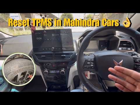 Reset TPMS in any of Mahindra Car’s || Full information.👌