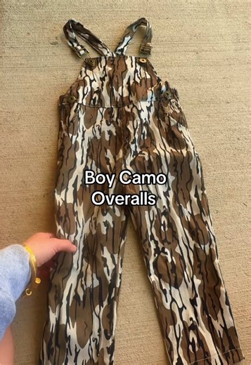How cute are these overalls for the little boys 🔥🔥 multiple camo patters available 🔥#boymom#camo#outdoors#huntingseason