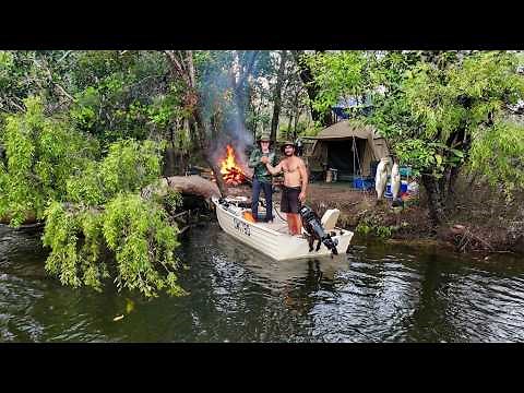 3 Weeks Fishing, Camping & Cooking what we Catch with Dad