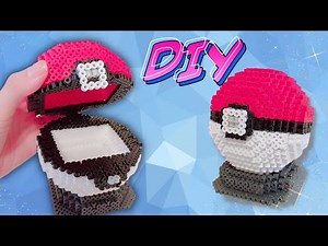 How to Make a Pokeball - Opens with Storage