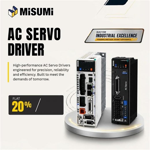 Advanced AC Servo Driver Built for Precision and Efficiency | MISUMI India