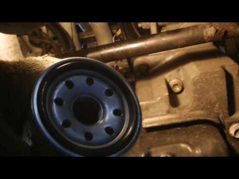 NISSAN OIL FILTER REMOVAL