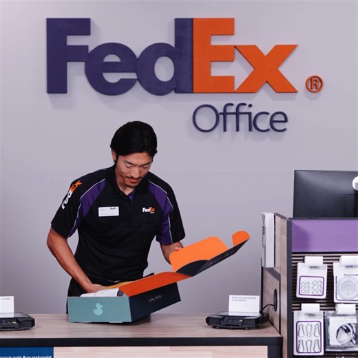 69K views · 2.9K reactions | Unboxing the possibilities has never been easier than with FedEx Office branded boxes, custom attire, and promotional products! | FedEx Office | Facebook