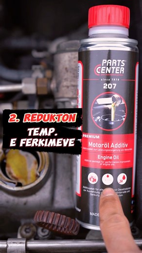 Redukto zhurmen motorrike per 30 sekonda me Motor Oil Additive (Parts-Center) PREMIUM German Quality. Porosit online duke derguar mesazh, per Kosove , Shqiperi dhe Maqeoni. #engine #mercedes #BMW #volkswagen #volvo #peugeot | Parking