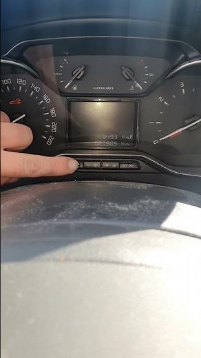 How to reset service on a citroen c3 aircross