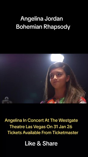 Angelina Jordan Performs Bohemian Rhapsody Live
