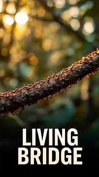 Army Ants Build Living Bridges 😳 | Nature’s Real-Life Engineers