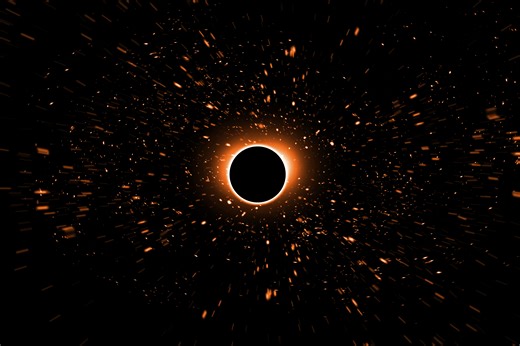 Exploding black hole could crack mystery of dark matter