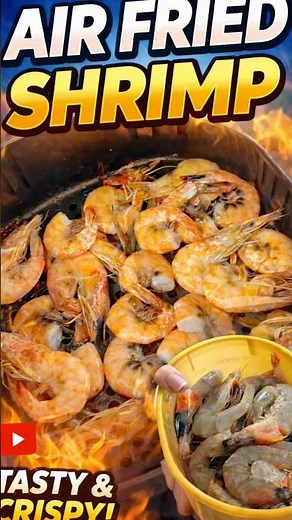 Simple Air Fryer Shrimp That Everyone Can Make #food #cooking #airfyer