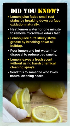 Before You Buy Rust Remover, Try Lemon