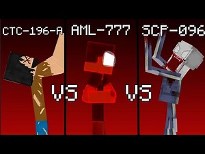 SCP-096 vs CTC-196-A vs AML-777 (By Haz_Matt)