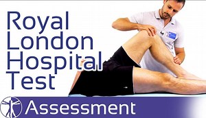ROYAL LONDON HOSPITAL TEST FOR PATELLAR TENDINOPATHY Maffulli et al. (2017)) who previously had proposed the Royal London Hospital Test for achilles tendinopathy now examined a similar test to diagnose patellar tendinopathy and compared it to manual palpation as well. They found a sensitivity of 88% and specificity of 98% for the royal London hospital test in their small sample of 30 patients. | Physiotutors | Facebook