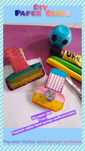 ✂️Diy Cute Paper clips #handmade #howto #diy #ytart #shorts #foryoy #artncrafts #ytshorts