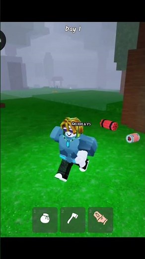 how to use dynamite 🧨 #roblox #99nightintheforest