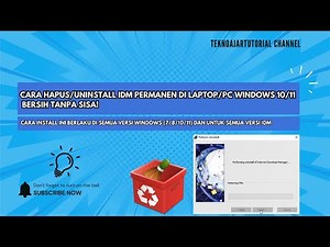 How to Permanently Remove/Uninstall IDM on Windows 10 & 11 Laptops/PCs | Completely Clean and Rem...