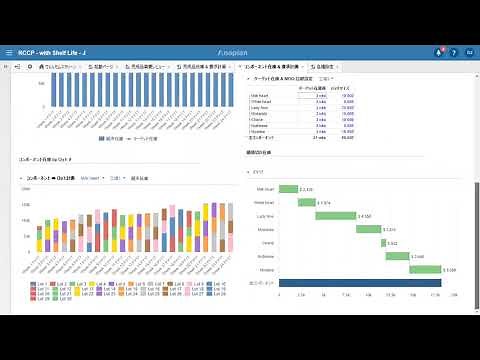 Demo Movie - Anaplan: RCCP（ラフカット キャパシティー プランニング）