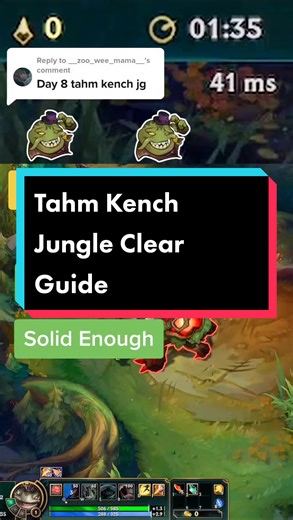 Tom Kensh Clear Guide: League of Legends Jungle Tutorial