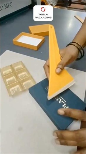 Green Chocolate Box Making | Elegant Rigid Packaging Design #art #craft #box #rigid #black #luxury