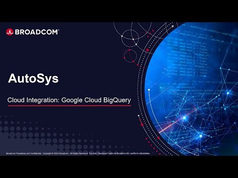 AutoSys Cloud Integration with Google Cloud BigQuery