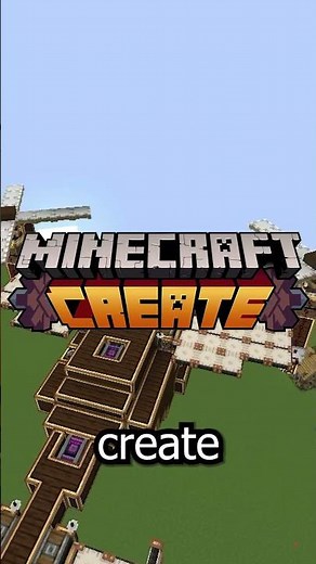 I Built a WORKING VTOL in Minecraft Using Create Mod!