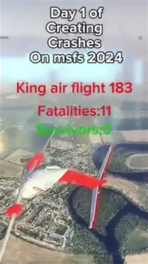 Day 1 of creating crashes on msfs 2024